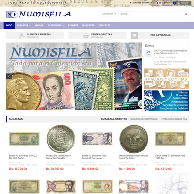 Numisfila.com - ANGULAR: Soluciones y Servicios Web