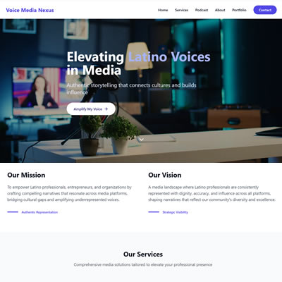 VoiceMediaNexus.com - ANGULAR: Soluciones y Servicios Web